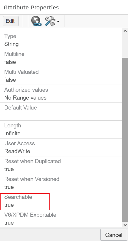 added attribute should be searchable